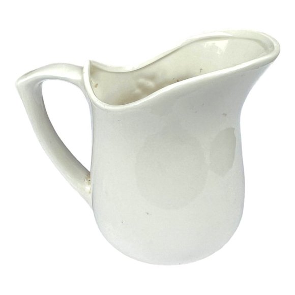 KMC Harvest Pattern Decorative Ceramic Pitcher Creamer Vintage Serveware 5.75" - Picture 2 of 6